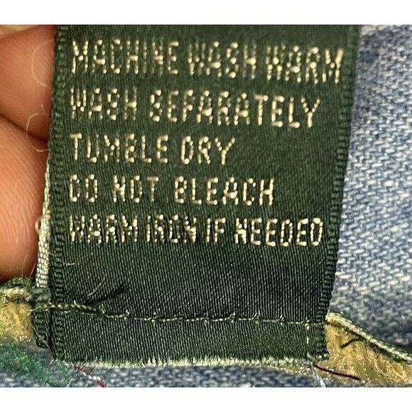 Harve Bernard Women's Blue Denim Button Up Shirt Size Large - Picture 12 of 16